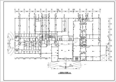 某豪華五層酒店給排水消防設(shè)計(jì)CAD布置圖